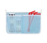Fridge Door Pocket,Reusable Breathable Container - Fridge Door Mesh Organizer Set | for Kitchen Garage Breakroom Sauce Packet Busy Parents Home Cooks Elderly
