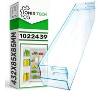 Fridge Door Shelf 432 х 85 x 85 mm with the Original Code 1022439 1033020 for Amica - Warranty 5 Years - ONIX TECH