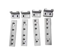 Fridge Door Slide Rail Mounting Kit Refrigerator Door Sliding Guide Integrated Cupboard Built In Kit