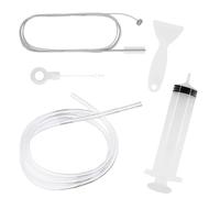 Fridge Drain Hole Cleaning Tool 5Pcs Refrigerator Frozen Water Dispenser Repair Tool Drain Pipe Cleaning Brush, Long Flexible Refrigerator Scrub Brush for Home Kitchen Drain Pipe