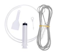 Fridge Drain Hole Cleaning Tool - Refrigerator Drain Dredging Tool Kit | Kitchen Runoff Hole Remover | Runoff Pipe Cleaning Brush | Fridge Dredger Set | Refrigerator Vent Hole Blockage Remover Kits