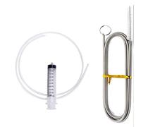 Fridge Drain Hole Remover Cleaning Tool Kit Fridge Drain Dredge Deicing Shovel Fridge Drain Hole Remover Refrigerator Drain Unblocker & Cleaning Set for Refrigerator for Pipe And Sink (3-piece Set)