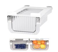 Fridge Drawer Organizer - 35cm Removable Fridge Storage Box, Stackable Fridge Containers, Durable Kitchen Organizer | Fruit Container, Verdur