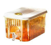 Fridge Drink Dispenser - 3L/5L Container with Filter for Cold Water, Fruit Juice, Fruit Drinks and Tea, with Household Tap | Ideal Use: Parties and Daily Use, Drink Management in the Fridge