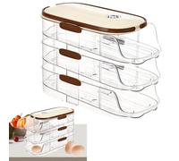 Fridge Egg Holder - Egg Dispenser | Egg Holder Storage | Egg Storage for Kitchen | Egg Dispenser to Roll Down the Fridge | Egg Holder Storage | Space Saving Egg Dispenser