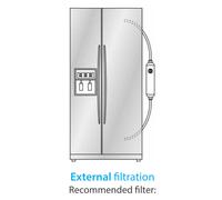 fridge filter, water filter cartridge for Kemflo Aicro 60823485A 0060823485A