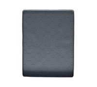 Fridge Floor Mat - Fridge Silicone Mat, Slip Resistant Refrigerator Mat | Refrigerator Floor Protector Mat with Raised Edge, Drip Tray Pan Silicone Mat for Small Fridge, 60x60cm(Black)