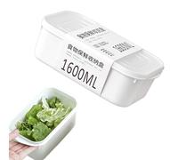 Fridge Food Storage Containers - Fridge Organizers, Airtight Fruit Storage | Food Fruit Storage Box Refrigerator Freezer Organizers, Berry Vegetable Fresh Produce Saver, Refrigerator Organizer Bins