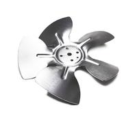 Fridge Freezer Aluminum Fan Motor Blade Pitch For Cpuk 28° Blow Or Suck & 230mm