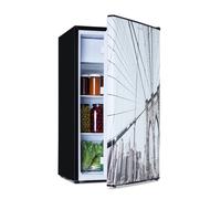 Fridge Freezer Combination 79 L Refrigerator Mini Fridge with 2 Cooling Levels