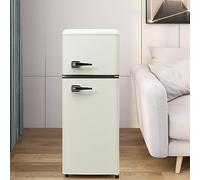Fridge-Freezer Combination, 92 Liters Total Volume, 28 Liters Freezer, Energy Efficiency Class D, 116 kWh per Year, Temperature Range -27°C to 13°C, White