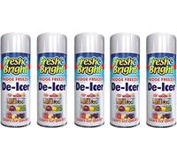 Fridge Freezer De-Icer Spray 200ml Quick Ice Remover Anti-Bacterial Deicer Spray UK (5X De-Icer Spray 200ml)
