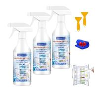 Fridge Freezer Defrosting Spray, 4 Oz/120 Ml Freezer Defrost Spray, Powerful Defrosting Sprayer for Fridge Freezers, Winter Car Essentials Fast Ice & Snow Melting Sprays, for Home (3pcs)