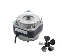 Fridge Freezer Fan Motor 240mm Asynchronous Condenser Unit Quiet Operation Heat Dissipation for Commercial Refrigerator Ice Box Spare Part(25 W)