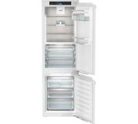Liebherr EasyFresh ICBNdi5163 Integrated Frost Free Fridge Freezer with Fixed Door Fixing Kit - White - D Rated, White