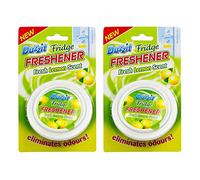 Fridge Freshener Duzzit Eliminates Odours Fresh Lemon Scent (2 Pack)