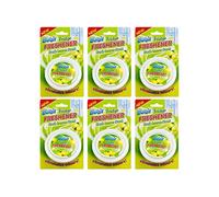 Fridge Freshener Duzzit Eliminates Odours Fresh Lemon Scent (6 Pack)