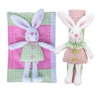 Fridge Handle Covers | 2 Pieces Easter Rabbit Decoration | Covers Handles for Refrigerator, Housewarming, Birthday, Microwave Dishwasher Living Room