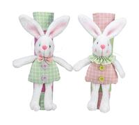Fridge Handle Covers, Spring Cute Bunny Design, 23.5x16.5cm, 2 Piece Colorful Refrigerator Door Protector, Appliance Pull Covers, Versatile Use, For Microwave Oven Housewarming