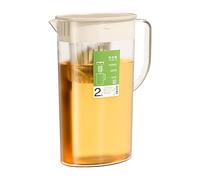 Fridge Jug with Infuser and Plastic Lid, 2 L Water Jug