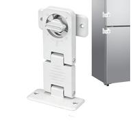 Fridge Lock for Kids | Right Angle Child Safety Locking Latches,No-Drilling Fridge Locks - for Home Kitchen Bedroom Bathroom Closet Wardrobe Farmhouse Dining Room Study