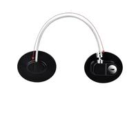 Fridge Lock,Fridge Locks Password Safety Door Window Lock Key for Home Security Protection Care Cabinet Refrigerator Locks Drawer(D)