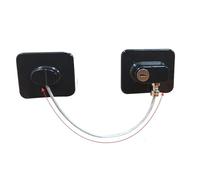 Fridge Lock,Fridge Locks Password Safety Door Window Lock Key for Home Security Protection Care Cabinet Refrigerator Locks Drawer(B)