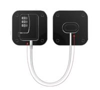 Fridge Lock,Fridge Locks Password Safety Door Window Lock Key for Home Security Protection Care Cabinet Refrigerator Locks Drawer(Black Password)