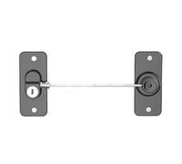 Fridge Lock,Fridge Locks Password Safety Door Window Lock Key for Home Security Protection Care Cabinet Refrigerator Locks Drawer(Black)