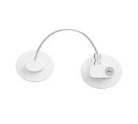 Fridge Lock,Fridge Locks Safety Lock Cable Door for Window Refrigerator Opening Security Protector Protection(White Ellipse)