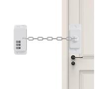 Fridge Lock Password - Child Cabinet Lock, Adhesive Drawer Security | Safety Latch System Baby Protection, No Key Required Security Tool for Closets Cupboards Fridges with Easy Installation