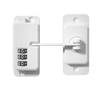 Fridge Lock with Combination Lock Child Lock Pet Protection | RV refrigerator combination lock for dishwasher, cabinet, drawer, pantry, storage room,