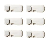 Fridge Locks for Children, 6PCS Child Locks for Kitchen Cupboards, Strong Adhesive Child Safety Cupboard Door Lock Without Drilling, Refrigerator Baby Proof Cupboard Lock, fors Kitchen Gadgets