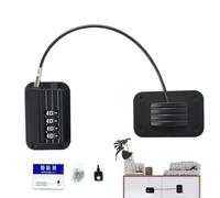 Fridge Locks for Children, Child Safe Fridge Lock for Cabinets, Sturdy Adhesive Closure with Code for Household Cabinets, Cooker, Kitchen Furniture, Babies, , Pets