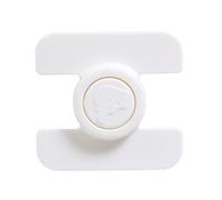 Fridge Locks Kids, Adhesive Door Latches, No-Drill Child Safety Lock, Babyproofing Drawer Latch for Cabinets, Drawers, Ideal for Kitchen, Curious Protection, 2.7x2.6x0.8in