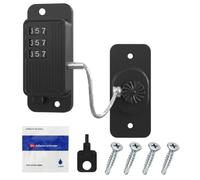 Fridge Locks with Password, No Drill Child Safety Cupboard Locks for Kitchen Refrigerator, Freezer, Cabinets, Drawers and Windows, Childs Proof Door Lock