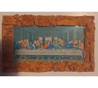 Fridge Magnet 5x7 Cm APPROX Leonardo da Vinci's original The Last Supper painting is located in the refectory (dining hall) of the Convent of Santa Maria delle Grazie in Milan, Italy