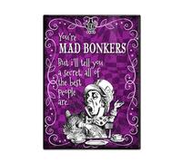 Fridge Magnet (65 x 90 mm) - Alice in Wonderland (colour) - Mad Bonkers