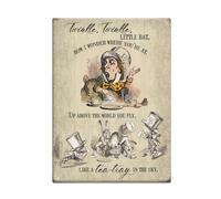 Fridge Magnet (65 x 90 mm) - Alice in Wonderland - Twinkle Twinkle Little Bat