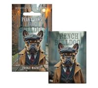 Fridge Magnet (65 x 90 mm) - Peaky Paws Club - French Bulldog