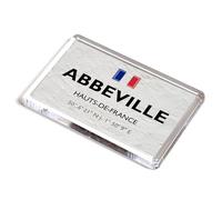 FRIDGE MAGNET - Abbeville - Hauts-de-France - France - Lat/Long