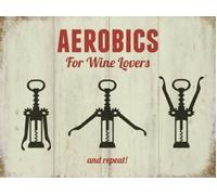 Fridge Magnet - Aerobics For Wine Lovers