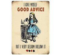 Fridge Magnet - Alice in Wonderland - I Give Myself Good Advice