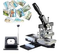 Fridge Magnet Badge Maker Machine with Paper Cutter and Components for Home Decoration