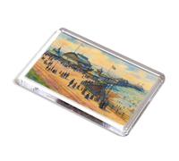 FRIDGE MAGNET - Blackpool. The North Pier - Vintage Art Style