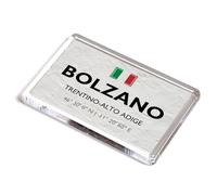 FRIDGE MAGNET - Bolzano - Trentino-Alto Adige - Italy - Lat/Long
