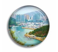 Fridge Magnet China Ocean Park Hong Kong Glass Magnets for Refrigerator Souvenirs Cute Crystal Magnet Decor for Whiteboard Office Home Gift