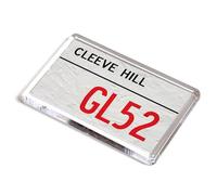 FRIDGE MAGNET - Cleeve Hill GL52 - UK Postcode