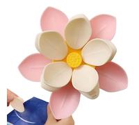 Fridge Magnet - Decorative Flower Shaped Sealing Clips for Food Storage, Snacks Bags Freshness with Multi Use, Kitchen Tool for Fruits Vegetables Meat Cheese Chips, 4.84x4.72 inches