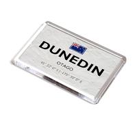 FRIDGE MAGNET - Dunedin - Otago - New Zealand - Lat/Long